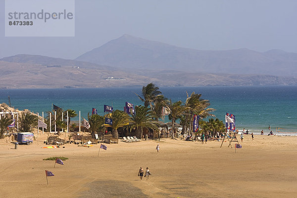 Strand von Morro Jable  Jandia  Fuerteventura  Kanarische Inseln  Spanien