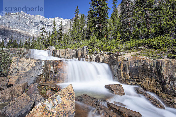 Giant Steps  Wasserfall  Paradise Valley  Banff-Nationalpark  Kanada