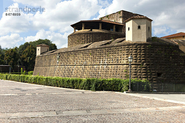 Fortezza da Basso oder Fortezza di San Giovanni Battista  UNESCO-Weltkulturerbe  Florenz  Toskana  Italien