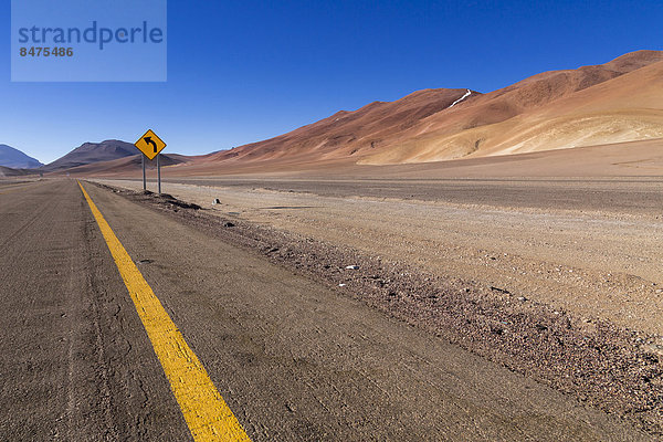 Passstraße Paso de Jama in der Atacama-Wüste  Chile
