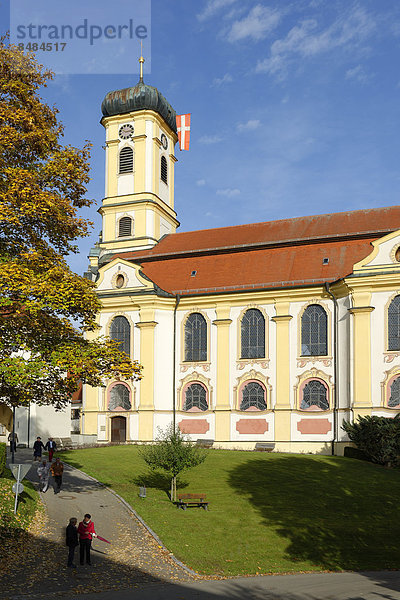 Wallfahrtskirche Zur Schmerzhaften Muttergottes  Maria Steinbach  Legau  Bayerisch Schwaben  Allg‰u  Bayern  Deutschland