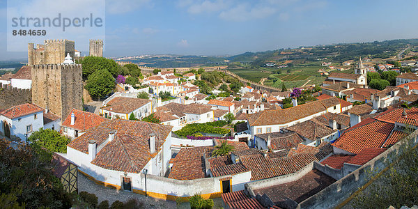 Dach über Ansicht Portugal