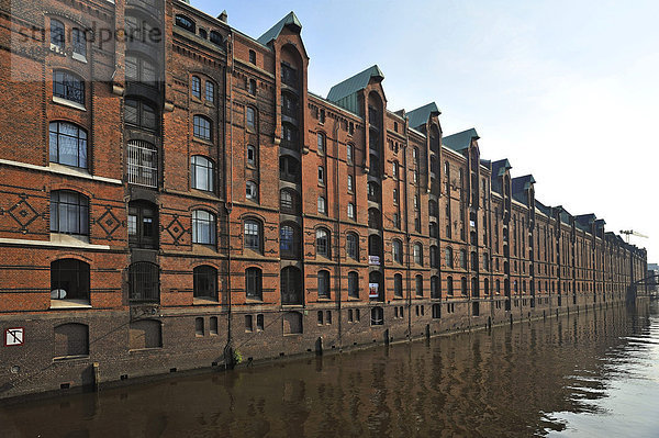 Brooksfleet  Speicherstadt  Hamburg  Deutschland