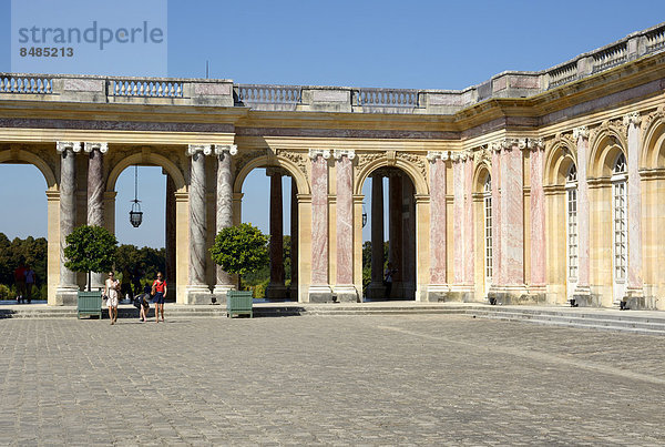 Lustschloss Grand Trianon im Park von Versailles  Paris  Œle-de-France  Frankreich