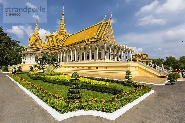 Großstadt  Hauptstadt  Palast  Schloß  Schlösser  Südostasien  Vietnam  Asien  Kambodscha