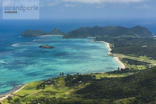 über  Insel  Pazifischer Ozean  Pazifik  Stiller Ozean  Großer Ozean  Ansicht  Berg  UNESCO-Welterbe  Australien  Tasmanische See  Tasmansee