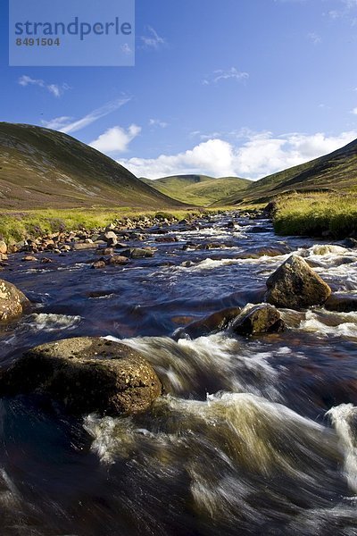 Wasser  Großbritannien  Fluss  Tal  Schottland