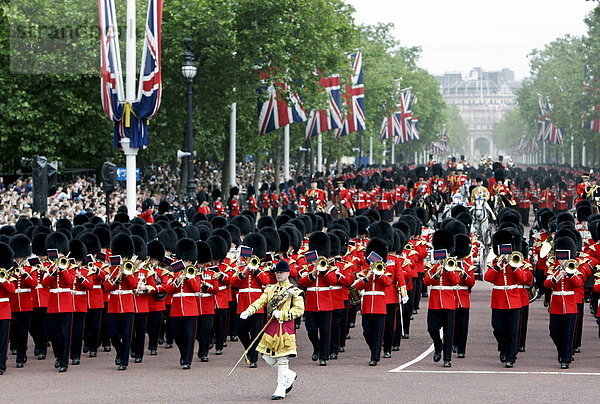 Großbritannien  London  Hauptstadt  Militärparade  The Mall