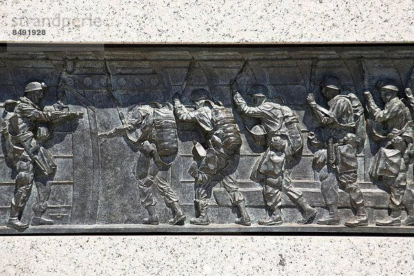 Denkmal  Vereinigte Staaten von Amerika  USA  Erde  Krieg  Hilfe  Bronze