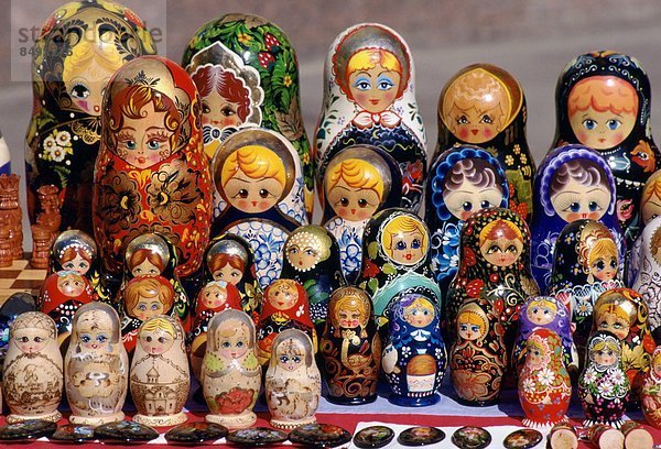 zeigen  Puppe  Markt  Russland  russisch