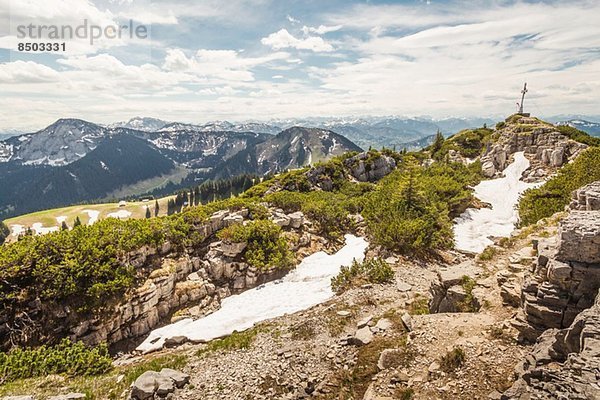 Blick vom Wallberg  Bayern  Deutschland