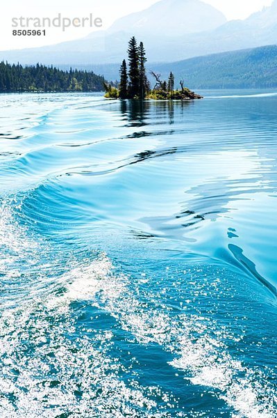 Wildgansinsel  St Mary Lake  Gletscher-Nationalpark  Montana  USA