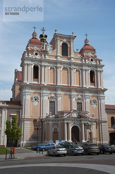 Kirche des Heiligen Kasimir  Vilnius  Litauen  Baltikum