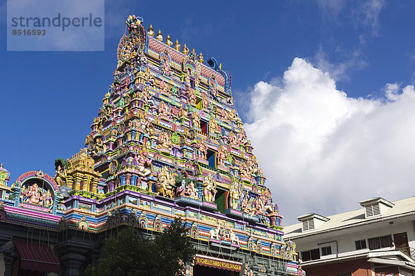 Hindu-Tempel Sri Navasakthi Vinayagar  Victoria  Mahé  Seychellen