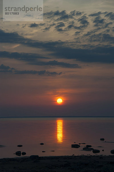 Sonnenuntergang Estland