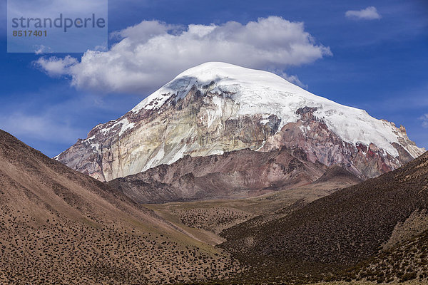 Vulkan Sajama  Sajama-Nationalpark  Altiplano-Hochland  Bolivien