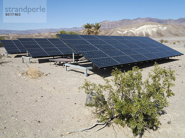 Solarmodule  Death Valley  Death-Valley-Nationalpark  Kalifornien  USA