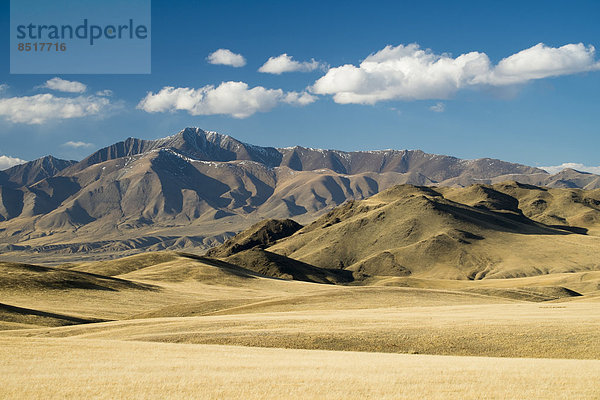 Berg Türgen im Nachmittagslicht  Uws-Aimag  Mongolei