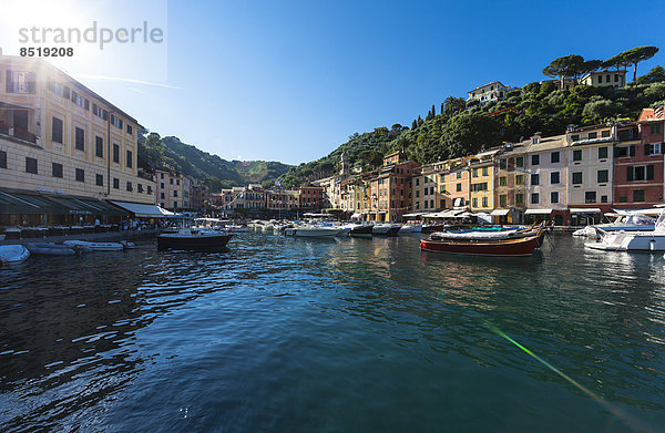 Italy  Liguria  Portofino  ßiew of harbour