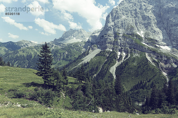 Österreich  Tirol  Karwendelgebirge  Region Ahornboden