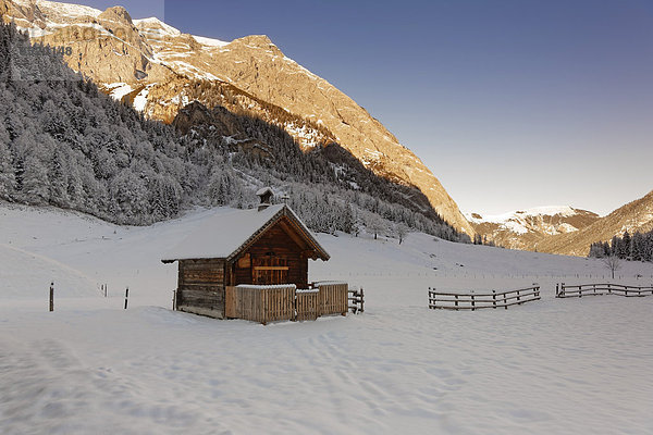 Österreich  Tirol  Eng  Kapelle auf der Engalp