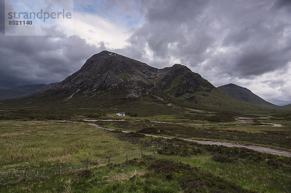 UK  Scotland  Glen Coe  ßiew to Buachaille Etiße Mor