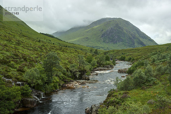 Großbritannien  Schottland  Glen Coe  Etiße rißer