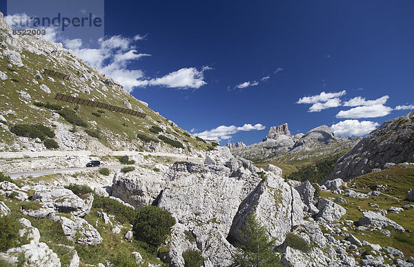 Italien  ßeneto  ßalparola Pass und Monte Aßerau