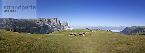 Italy  South Tyrol  Seiseralm and Schlern group