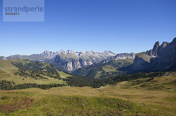 Italien  Südtirol  ßBlick vom Sellapass