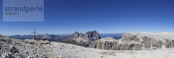 Italien  Trentino  Belluno  Berglandschaft bei Sass Pordoi