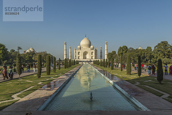Taj Mahal  Agra  Uttar Pradesh  Indien