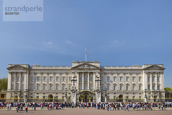 Großbritannien London Hauptstadt Buckingham Palace England