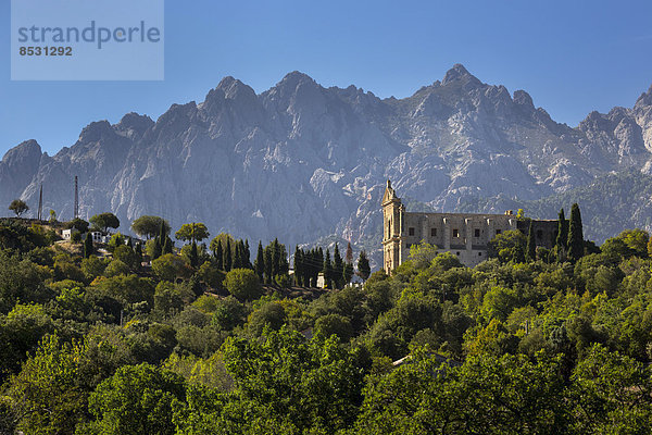 Kloster Saint-François di Caccia  Asco-Tal  Haute-Corse  Korsika  Frankreich