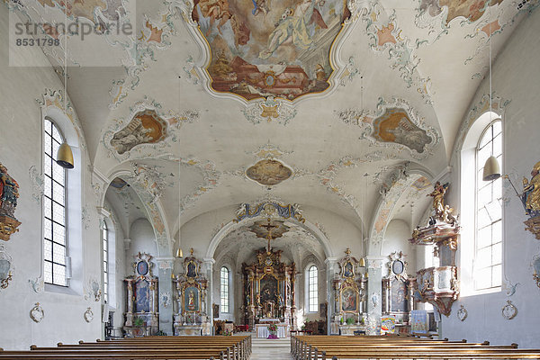 Galluskirche  Stadtpfarrkirche St. Gallus  Bregenz  Vorarlberg  Österreich