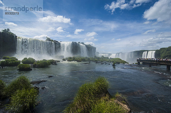 Iguazú-Wasserfälle  UNESCO-Weltnaturerbe  Paraná  Brasilien