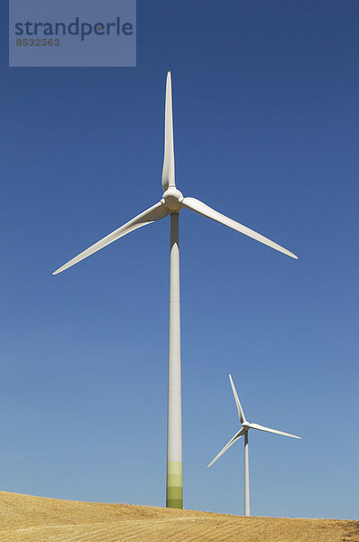 nahe Windmühle Windpark Spanien