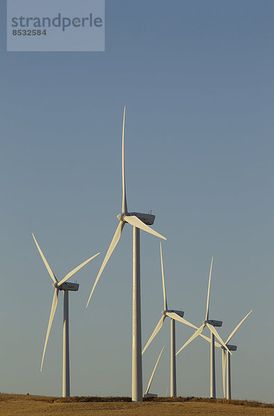 nahe Windmühle Windpark Spanien