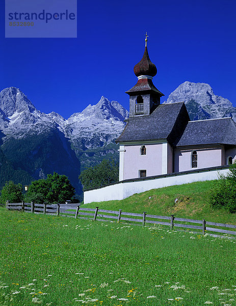 Bergkirche bei Lofer  Salzburger Land  Österreich