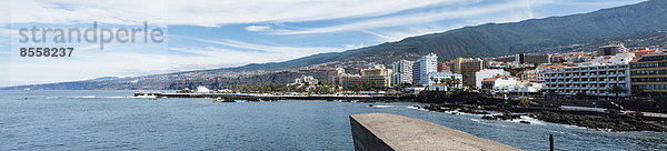 Panorama  Puerto de la Cruz  Teneriffa  Kanarische Inseln  Spanien