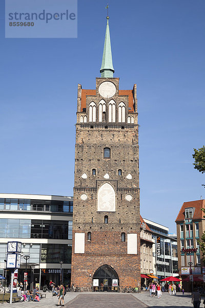 Kröpeliner Tor  Rostock  Mecklenburg-Vorpommern  Deutschland