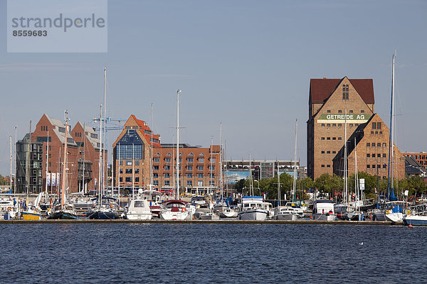 Stadthafen  Rostock  Mecklenburg-Vorpommern  Deutschland