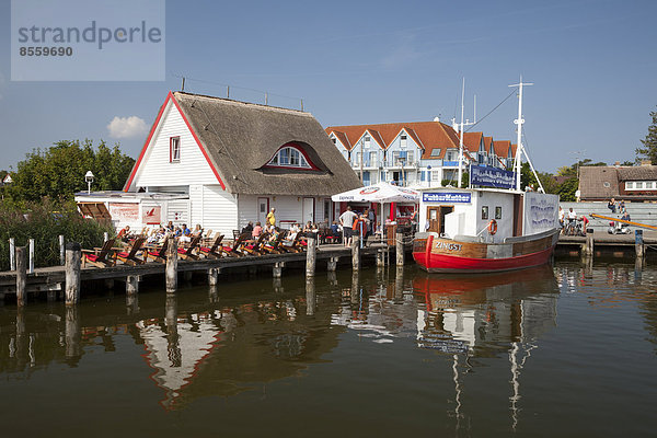 Hafen Mecklenburg-Vorpommern Deutschland Zingst