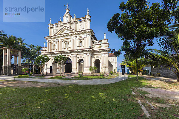 Christliche St Anne's Kirche  bei Beruwela  Region Katukurunda  Westprovinz  Sri Lanka