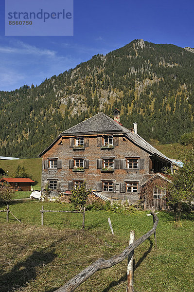 Bauernhaus Bayern Deutschland Hinterstein