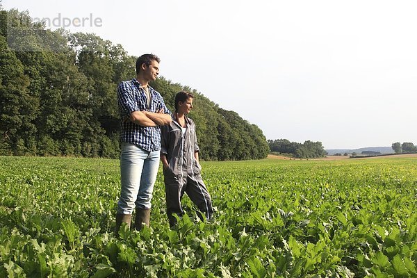 Frankreich  junges Bauernpaar.