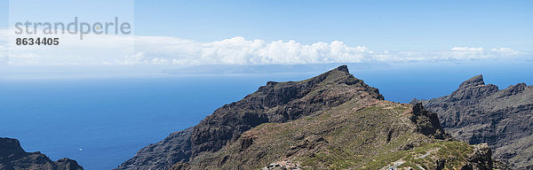Klippen bei Santiago del Teide  Teneriffa  Kanarische Inseln  Spanien
