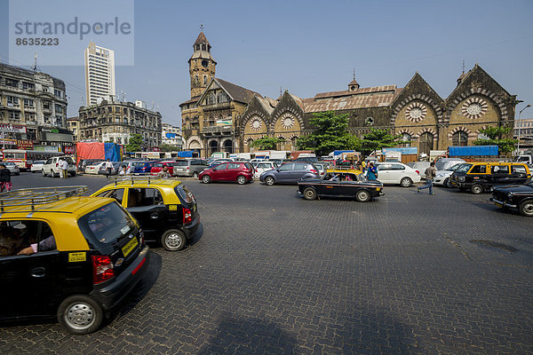 Gebäude des Crawfort Market  Mumbai  Maharashtra  Indien