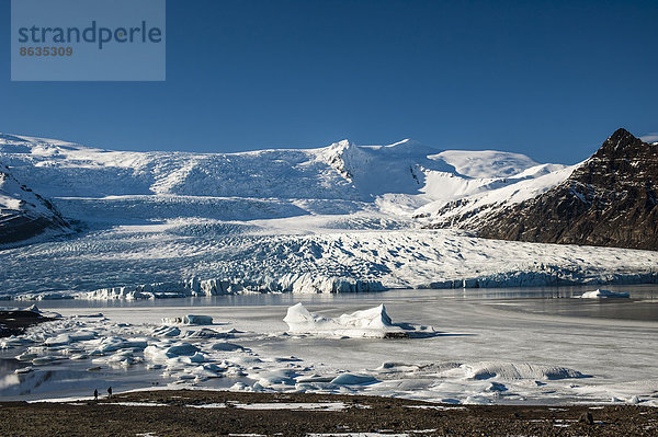 Gletschersee Fjallsjökull  Austurland  Island