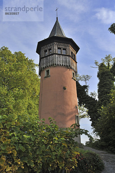 Schwedenturm von 1588  Mainau  Baden-Württemberg  Deutschland